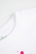 COCCODRILLO krekls ar īsām piedurknēm LICENCE GIRL, balta, WC5143210LGD-001-164, 164 cm