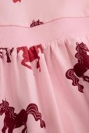 COCCODRILLO kleita ar garām piedurknēm, rozā, WC6129101GGK-033-110, 110 izmērs