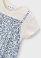 MAYORAL kleita ar īsam piedurknēm, sky blue, 3.933-65, 92  cm