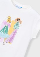 MAYORAL t-krekls ar īsam piedurknēm, natur-lake, 3.005-77, 128  cm