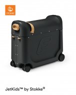 STOKKE JetKids koferis ar riepiņām, Black, 534505
