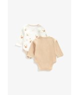 MOTHERCARE bodijs ar garām piedurknēm, 2 gab., BB776