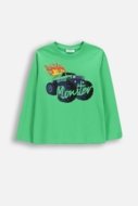 COCCODRILLO t-krekls ar garām piedurknēm, zali, cm