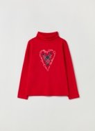 OVS GIRL3-10Y T-SHIRTS L/S 2H 9-10 RED 001912011