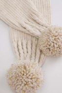 COCCODRILLO šalle ACCESSORIES WINTER GIRL, beige, ZC4369102AWG-002-000, one size cm