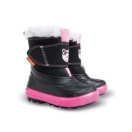 DEMAR ziemas zābaki BEAR, melni/rozā, 1507, 22-23