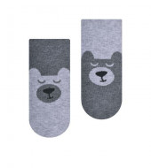 STEVEN Zeķes Bear Grey 004-025 32-34