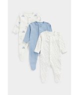 MOTHERCARE zīdaiņu kombinezons, 3 gab., CB275