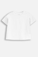 COCCODRILLO krekls ar īsām piedurknēm BACK TO SCHOOL GIRL, balta, WC5143201BSG-001-164, 164 cm