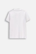 COCCODRILLO polo ar īsam piedurknēm, balti, WC6143601EJB-001-116, 116 izmērs