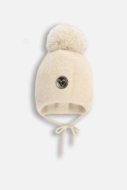 COCCODRILLO cepure ACCESSORIES WINTER GIRL, krēmveida, ZC5364102AWG-002-048, 48 cm