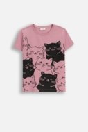 COCCODRILLO t-krekls EVERYDAY GIRL A, rudas, cm