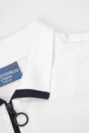 COCCODRILLO polo ar īsam piedurknēm ELEGANT JUNIOR BOY, balti, WC4143605EJB-001-