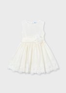 MAYORAL kleita bez piedurknēm, natural, 3.914-42, 92  cm