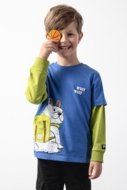 COCCODRILLO t-krekli ACADEMY BOY KIDS, zils, cm
