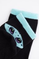 COCCODRILLO zeķes SOCKS BOY, melns, WC5382216SOB-021-036, 36 cm