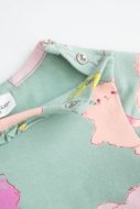 COCCODRILLO kleita ar garām piedurknēm DREAM DIARIES GIRL NEWBORN, krāsa, WC5129101DGN-022-086, 86 cm