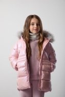 COCCODRILLO jakete OUTERWEAR GIRL KIDS, rozā, ZC5152106OGK-033-080, 080 cm