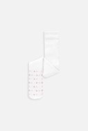 COCCODRILLO zeķubikses TIGHT COTTON COLORFUL, baltas, WC4380201TCC-001-116,  
