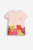 COCCODRILLO t-krekli ACADEMY GIRL KIDS, rozā, cm
