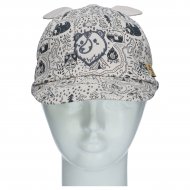 TUTU cepure ar nagu, bēša/melna, 3-006576, 44/48 cm