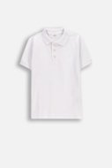 COCCODRILLO polo ar īsam piedurknēm, balti, WC6143601EJB-001-116, 116 izmērs