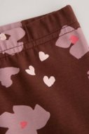 COCCODRILLO leggingi CRAFT PUNK GIRL KIDS, brūns, ZC5122102CGK-018-104, 104 cm