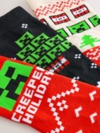 NEXT MINECRAFT zeķes, 3 gab., W33710, cm