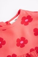 COCCODRILLO kleita ar garām piedurknēm NOSTALGIC MEADOW GIRL NEWBORN, rozā, WC5128101NGN-025-086, 86 cm