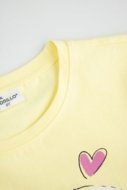 COCCODRILLO t-krekls EVERYDAY GIRL A, dzeltenie, cm