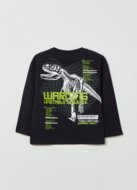 OVS BOY3-10Y T-SHIRT L/S 2H 8-9 BLACK 001894866