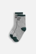 COCCODRILLO zeķes SOCKS BOY, pelēks, ZC5382203SOB-019-033, 33 cm