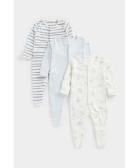 MOTHERCARE zīdaiņu kombinezons, 3 gab., CB274