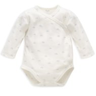 PINOKIO bodijs ar garām piedurknēm un pogām LOVELY DAY, ecru, 56 cm, 1-02-2307-01-1056