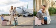 STOKKE transformējams čemodāns un mugursoma JETKIDS™, melna, 570604