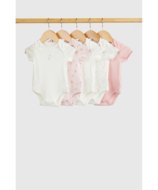 MOTHERCARE bodijs ar īsam piedurknēm, 5gab., GF066