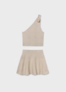 MAYORAL blūze ar svārki, sand, 6.918-14, 140 cm