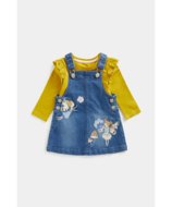 MOTHERCARE krekls ar garām piedurknēm un sarafāns, FA904