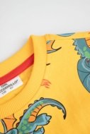 COCCODRILLO krekls ar īsām piedurknēm DRAGONS BOY KIDS, dzeltens, WC5143203DBK-004-122, 122 cm