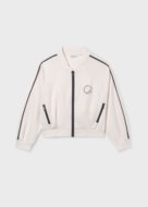 MAYORAL džemperis ar rāvējslēdzēju, bone, 6.409-61, 140 cm