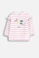 COCCODRILLO krekls ar garām piedurknēm DREAM DIARIES GIRL KIDS, krāsa, WC5143102DGK-022-122, 122 cm