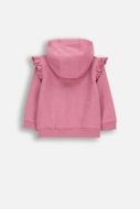 COCCODRILLO džemperis ar rāvējslēdzēju ar kapuci, rozā, WC6132401HGN-007-062, 62 izmērs