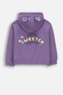 COCCODRILLO džemperis ar rāvējslēdzēju ar kapuci, violets, WC6132401SGK-016-092, 92 cm