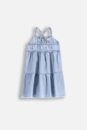 COCCODRILLO kleita ar īsām piedurknēm HAPPY RETRO GIRL KIDS, zils, WC5128302HGK-014-122, 122 cm