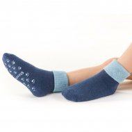 STEVEN zeķes ar neslīdošu pēdu ABS, pelēkas, 155-019 23-25