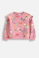 COCCODRILLO krekls ar garām piedurknēm DREAM DIARIES GIRL KIDS, rozā, WC5143103DGK-033-122, 122 cm