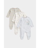 MOTHERCARE zīdaiņu kombinezons, 3 gab., CB758