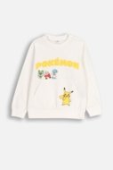 COCCODRILLO krekls ar garām piedurknēm LICENCE BOY, krēmveida, WC5143103LBD-003-122, 122 cm