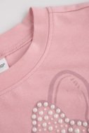COCCODRILLO t-krekls ar īsam piedurknēm, rozā, cm