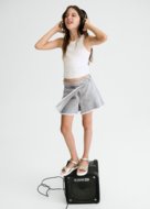 MAYORAL svārki-šorti, grey, 6.903-39, 128  cm